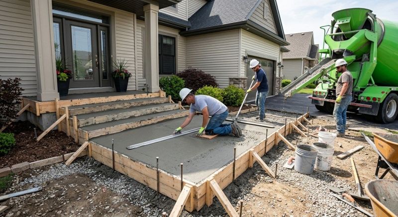 Concrete Installation in Sussex County, NJ