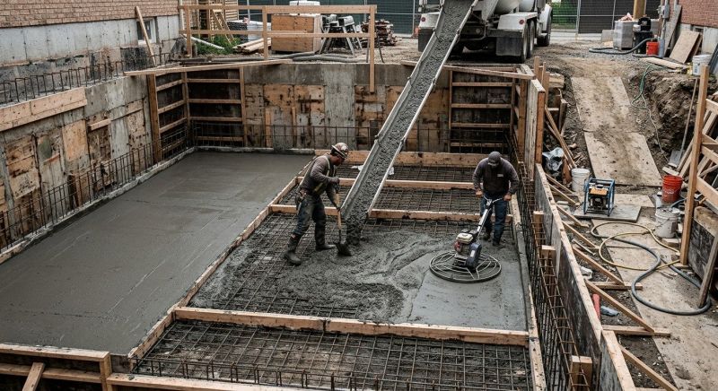 Basement Concrete Installation in Budd Lake, NJ