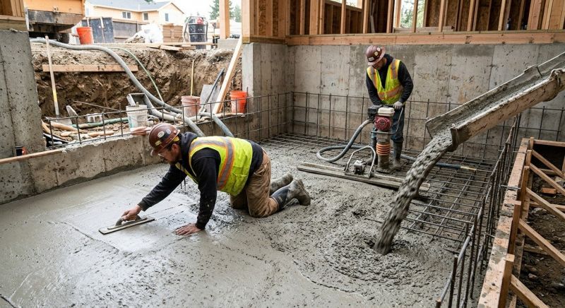 Basement Concrete Installation in Bushkill, PA