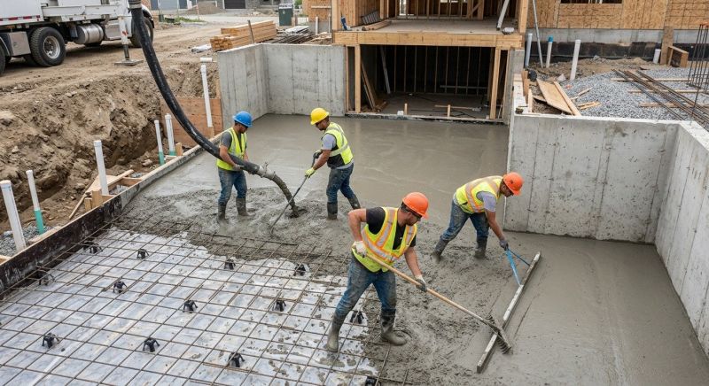 Basement Concrete Installation in Chester, NJ
