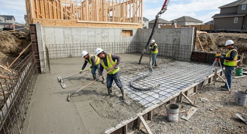 Basement Slab Installation in Sussex County, NJ
