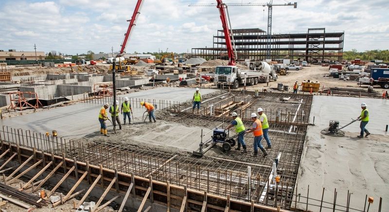 Commercial Slab Construction in Randolph, NJ