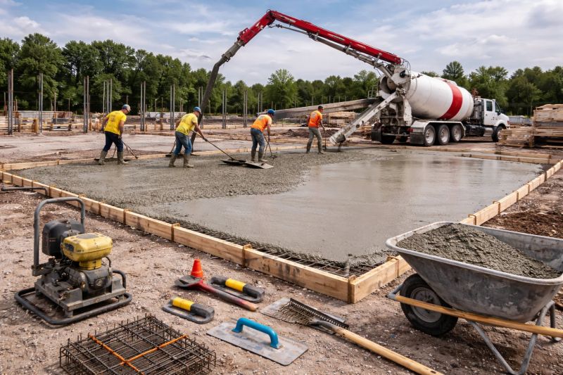 Commercial Slab Construction in Sparta, NJ