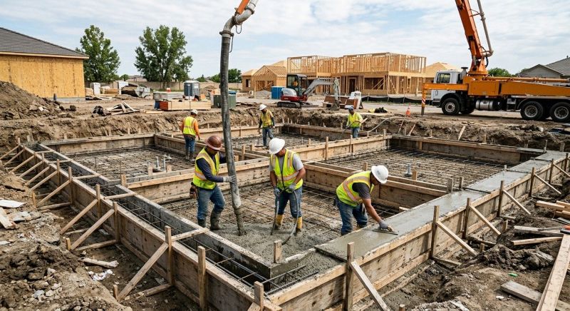 Concrete Foundation Installation in Califon, NJ