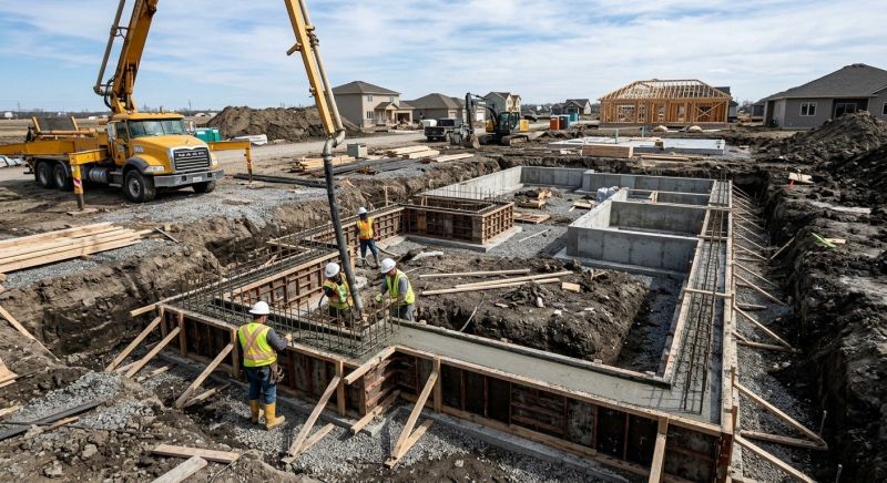 Concrete Foundation Installation in Montague, NJ