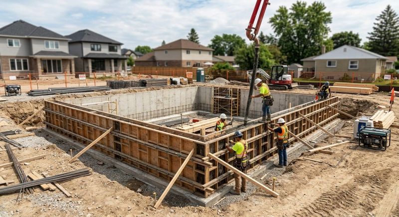 Foundation Construction in Boonton, NJ