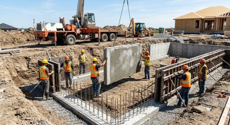 Foundation Construction in Port Jervis, NY