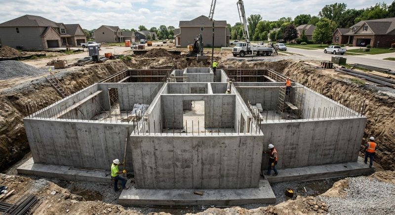 Foundation Construction in Westtown, NY