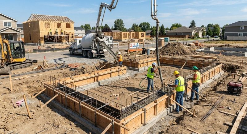 Foundation Construction in Westtown, NY