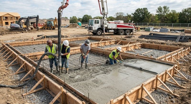 Foundation Wall Pouring in Montague, NJ