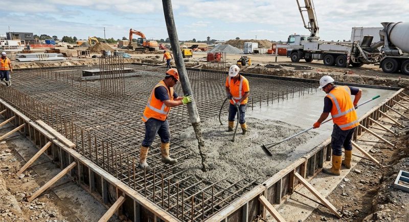 Foundation Wall Pouring in Morristown, NJ