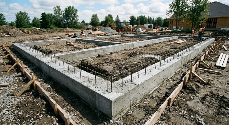 House Footing Construction in Sussex County, NJ